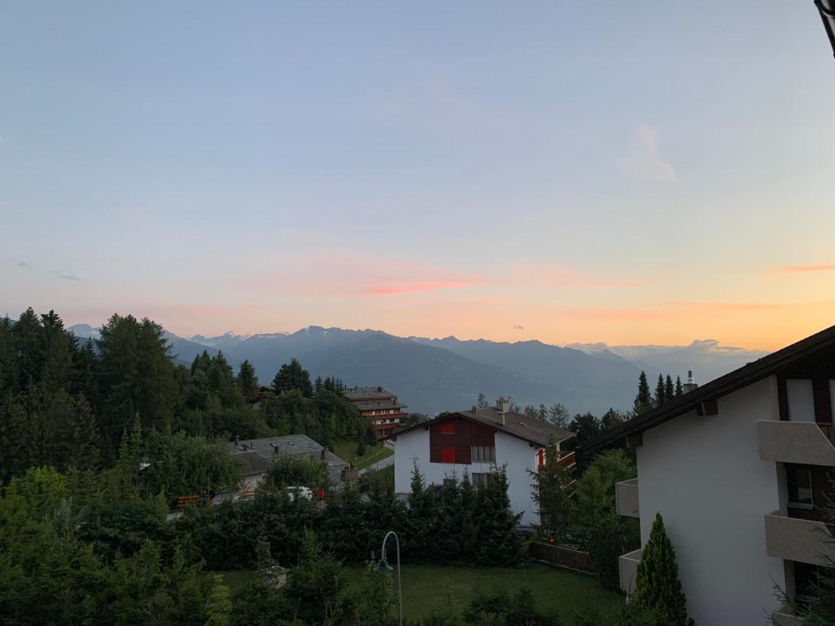 Ferienwohnung La Jacinthe De Crans Exterior foto