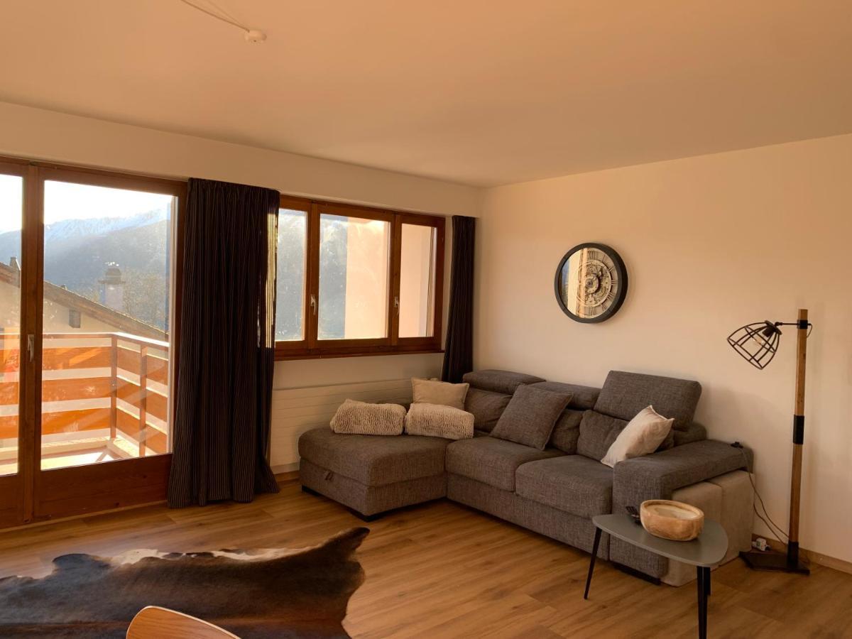 Ferienwohnung La Jacinthe De Crans Exterior foto