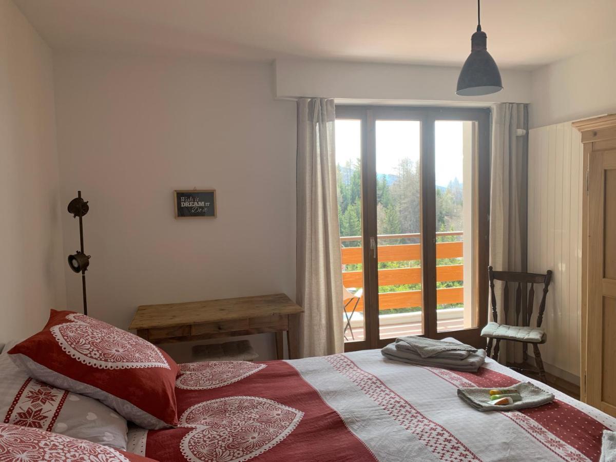 Ferienwohnung La Jacinthe De Crans Exterior foto