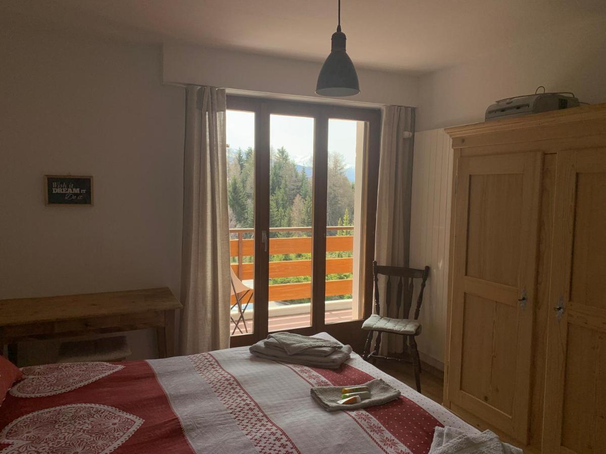 Ferienwohnung La Jacinthe De Crans Exterior foto